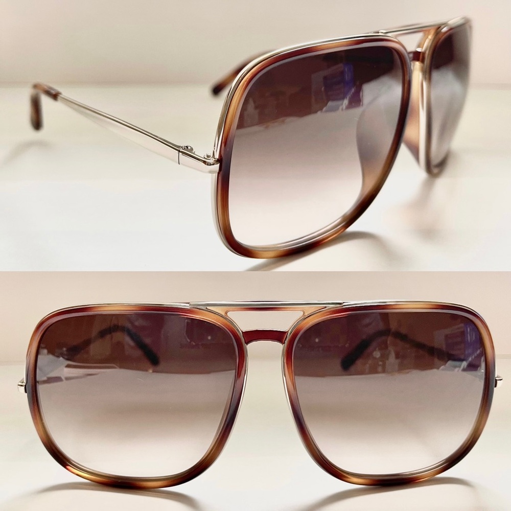 Stylish Brown Gradient Sunglasses